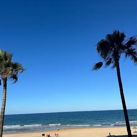 Апартаменты Mirando Al Mar Con Wifi Y Terraza 1ª Linea Playa *